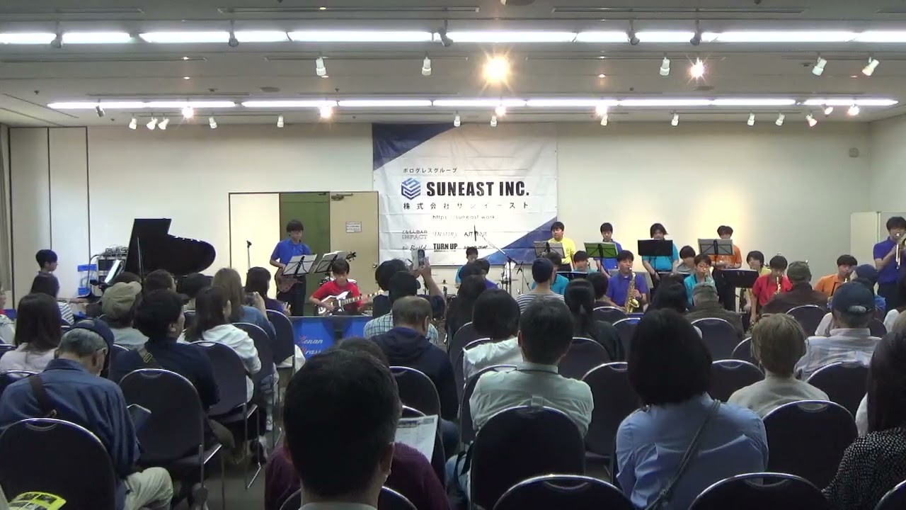 20250503 甲南中学ブラスアンサンブル 高槻ジャズストリートにて Konan junior H.S. ‘Brass Ensemble’  at Takatsuki Jazz Street