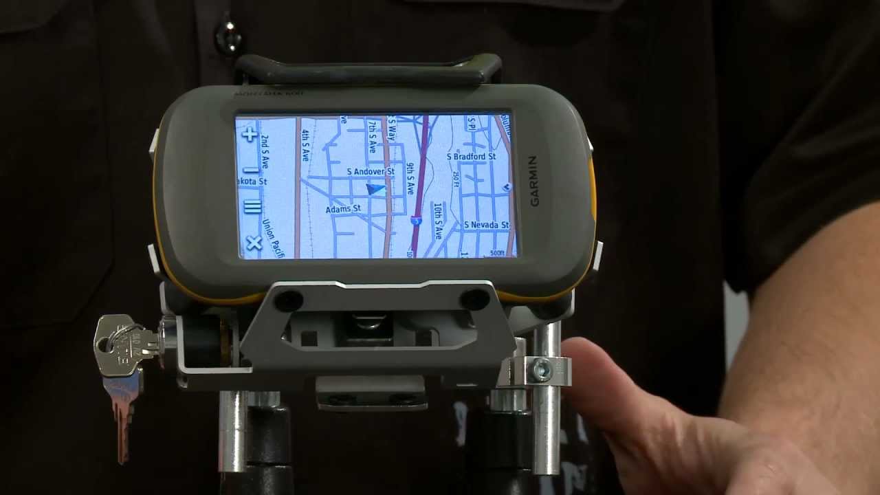 Garmin Montana GPS Locking Motorcycle Mount
