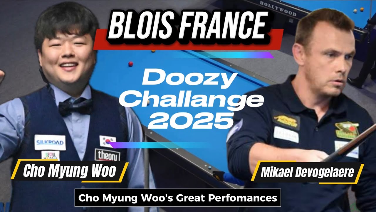 Doozy Blois France Challange 2025 | Cho Myung Woo's Great Performance vs Mikael Devogelaere