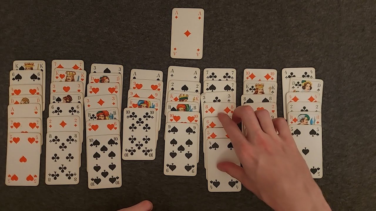 ♣️♥️ [ASMR] Lets Play Freecell + Gum Chewing ♠️♦️
