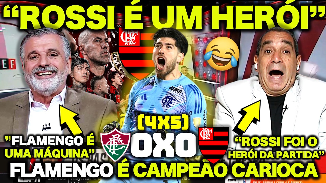 PASCOAL FOI a LOUCURA com o FLAMENGO CAMPEÃO CARIOCA ! 
