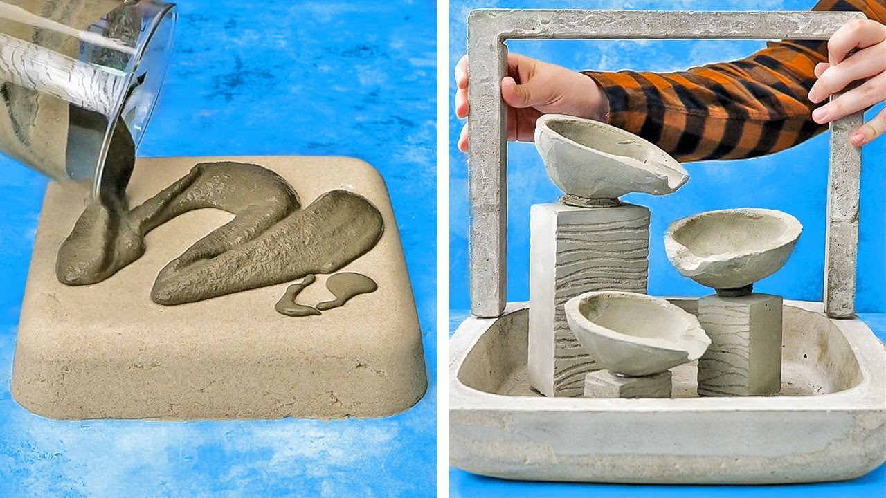 Stylish Cement Crafts For Home You've Never Seen Before