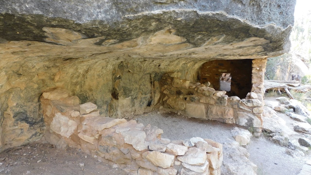 Walnut canyon National Monument, Arizona - Le village de la falaise
