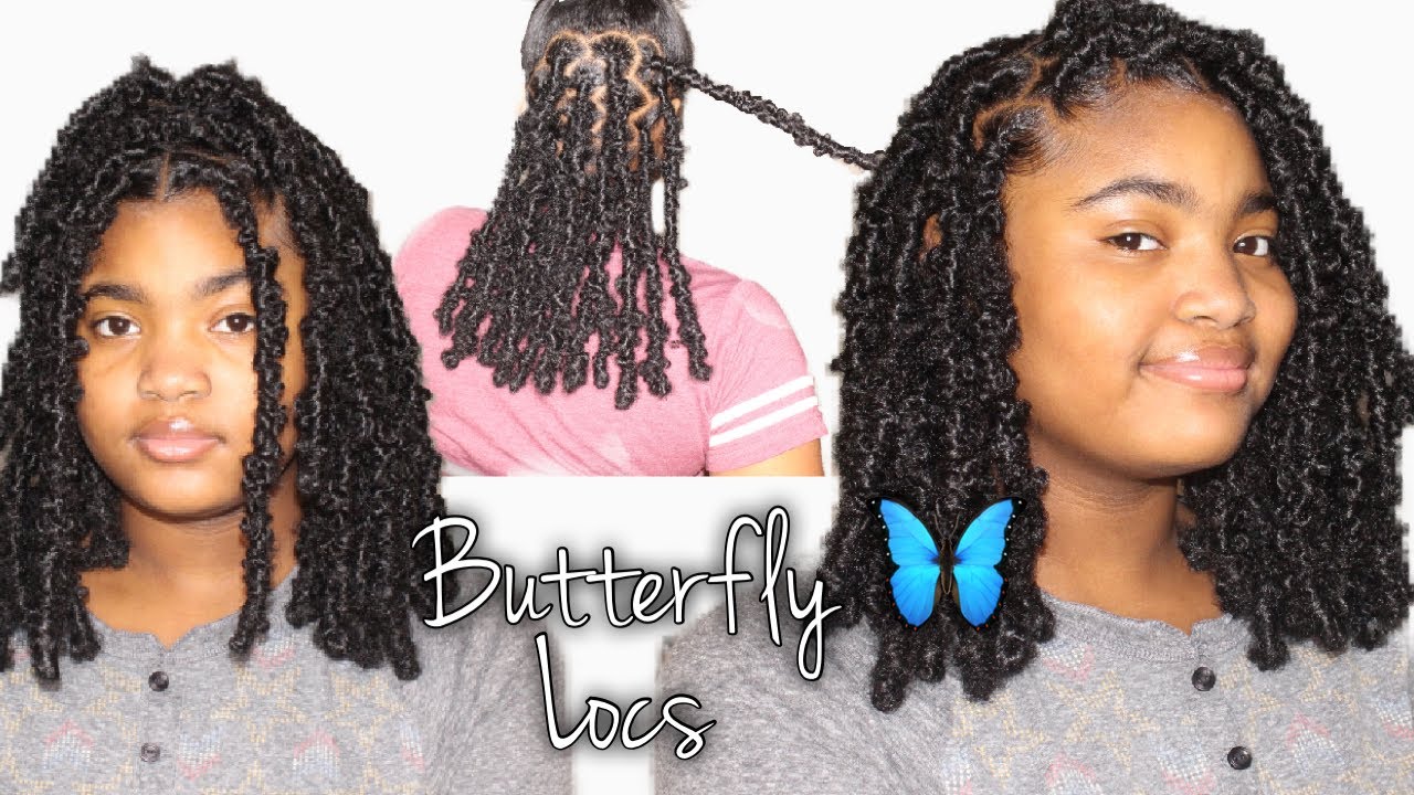 I DID THESE DISTRESSED BUTTERFLY BOHO LOCS IN 3 HOURS ❗️❗️ BUTTERFLY LOCS USING SPRING TWIST HAIR