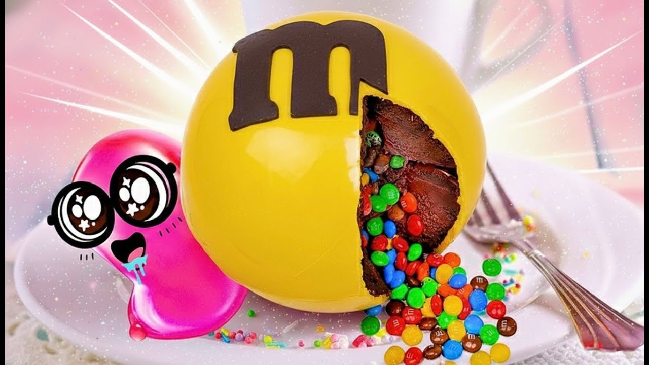 🎂🍬 ¡Crea Pasteles Sorpresa en Casa! M&Ms y Among Us DIY 👨‍🚀✨