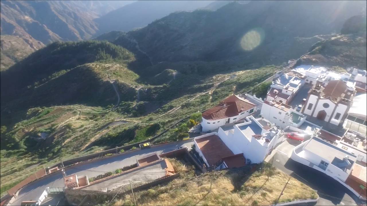 Artenara desde el cielo