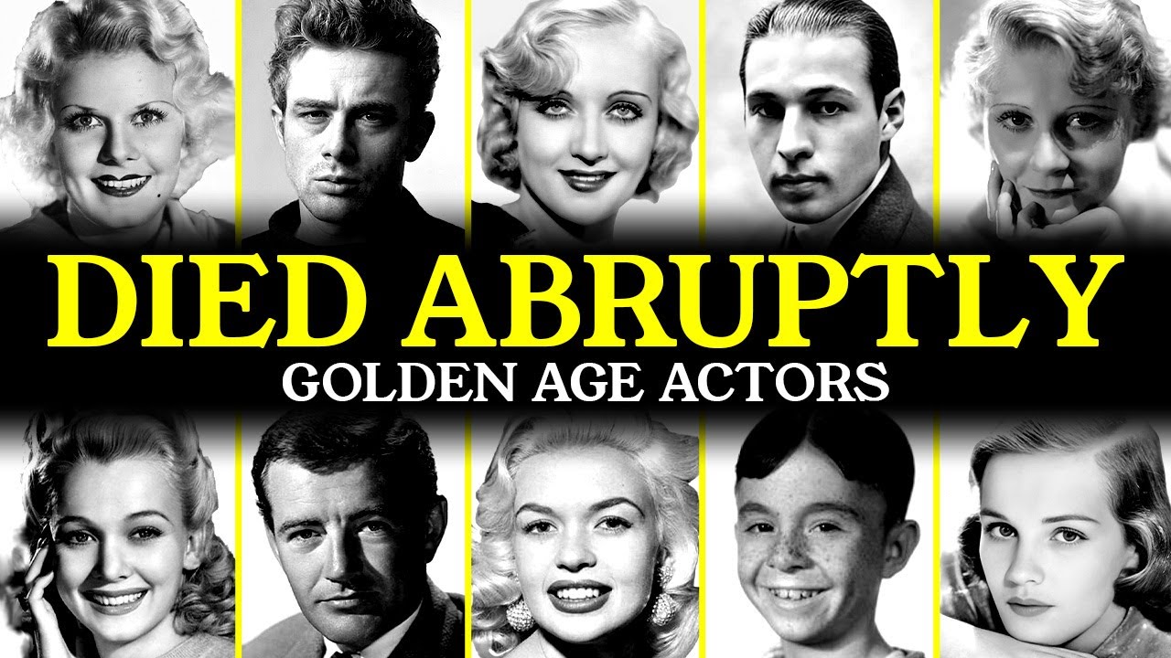 Celebrities Who Died FAR TOO EARLY (Hollywood Golden Era)