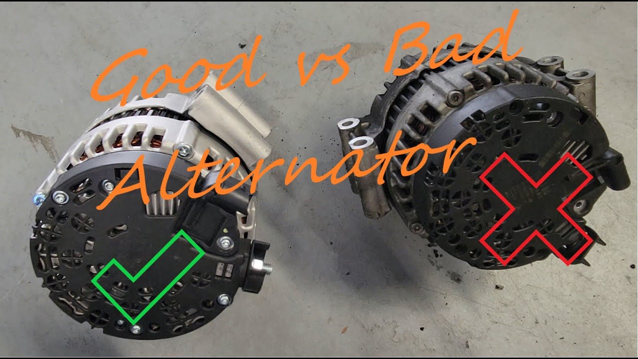 Testing Alternator with Multimeter   Good v Bad