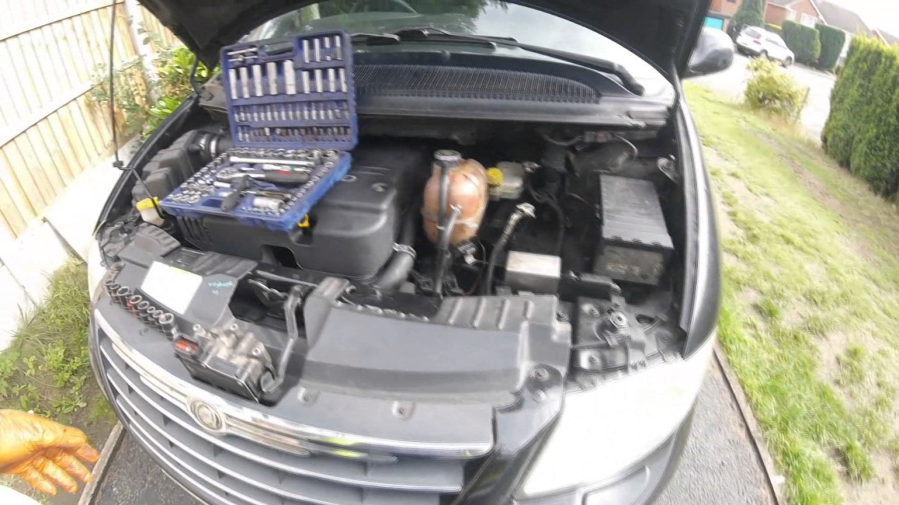Automatic finally earned Chrysler Voyager / АКПП наконец заработал Chrysler Voyager