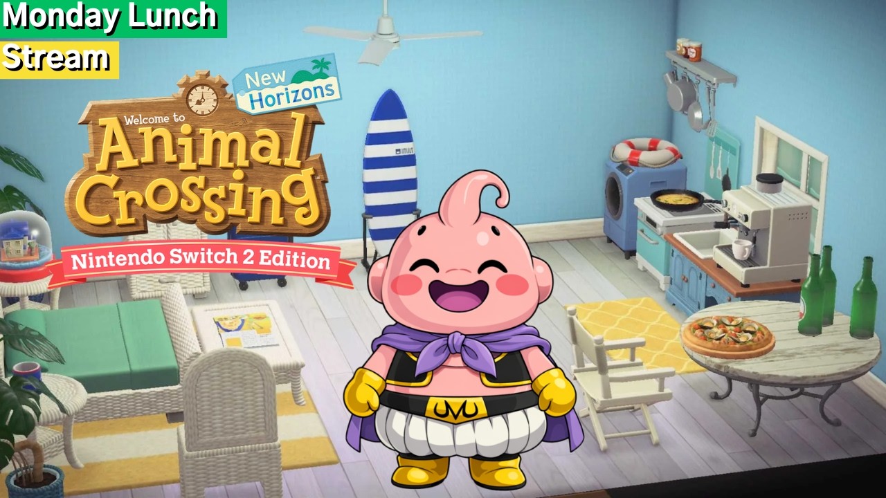 Monday Lunch Stream | Animal Crossing New Horizons | Resort Hotel Update