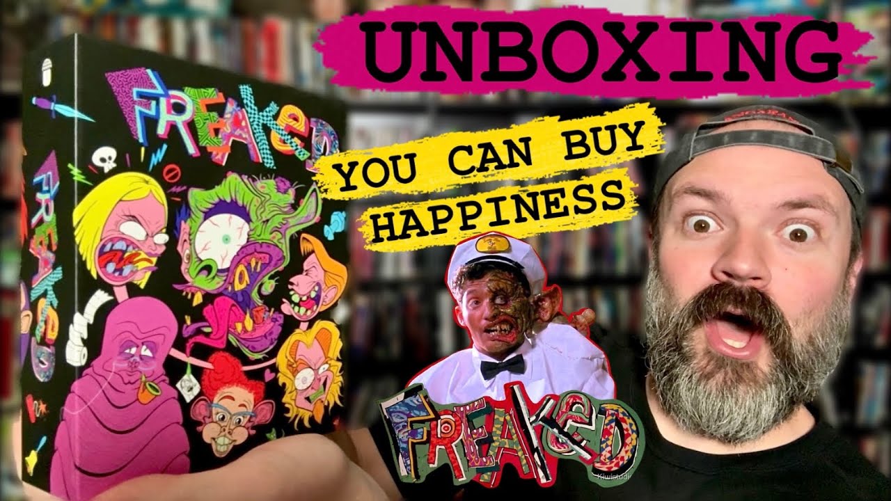 Распаковка Freaked (1993) 4KUHD COLLECTOR Edition | Счастье можно купить | Алекс Винтер и Киану Ривз