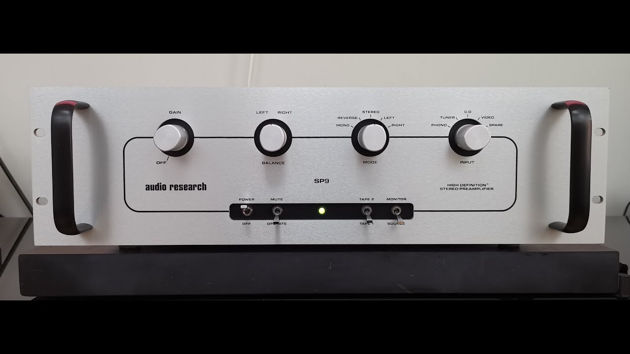 Audio Research SP9 High Definition Stereo Preamplifier (1987)