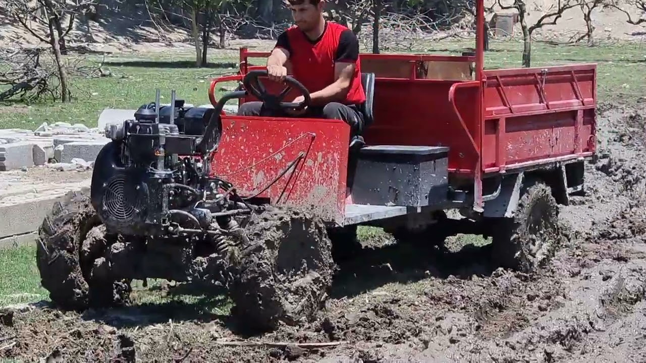 BOLAT FM-20, FM-16,  İÇİN OZEL TASARLANAN HİDROLİK 4X4 ARGE VE TEST ÇALISMALARIMIZ.