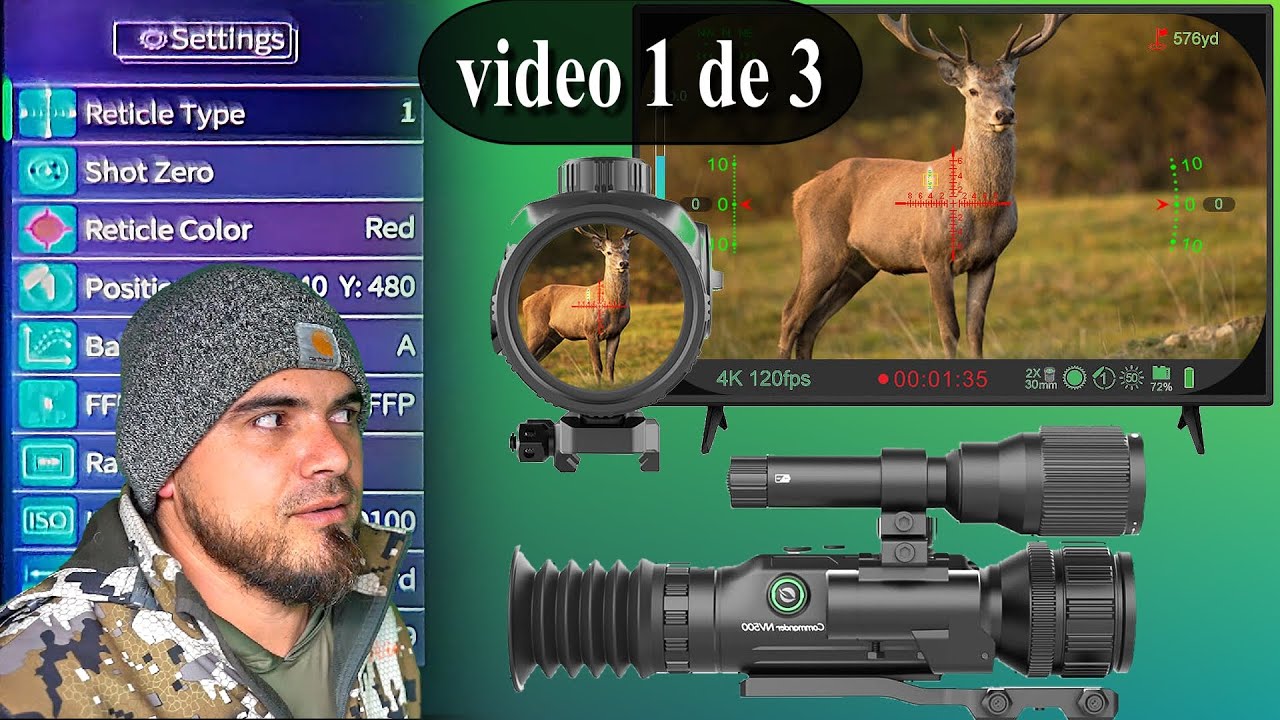 Commander NV500 Eagle. Я объясняю настройки видео 1 из 3.
