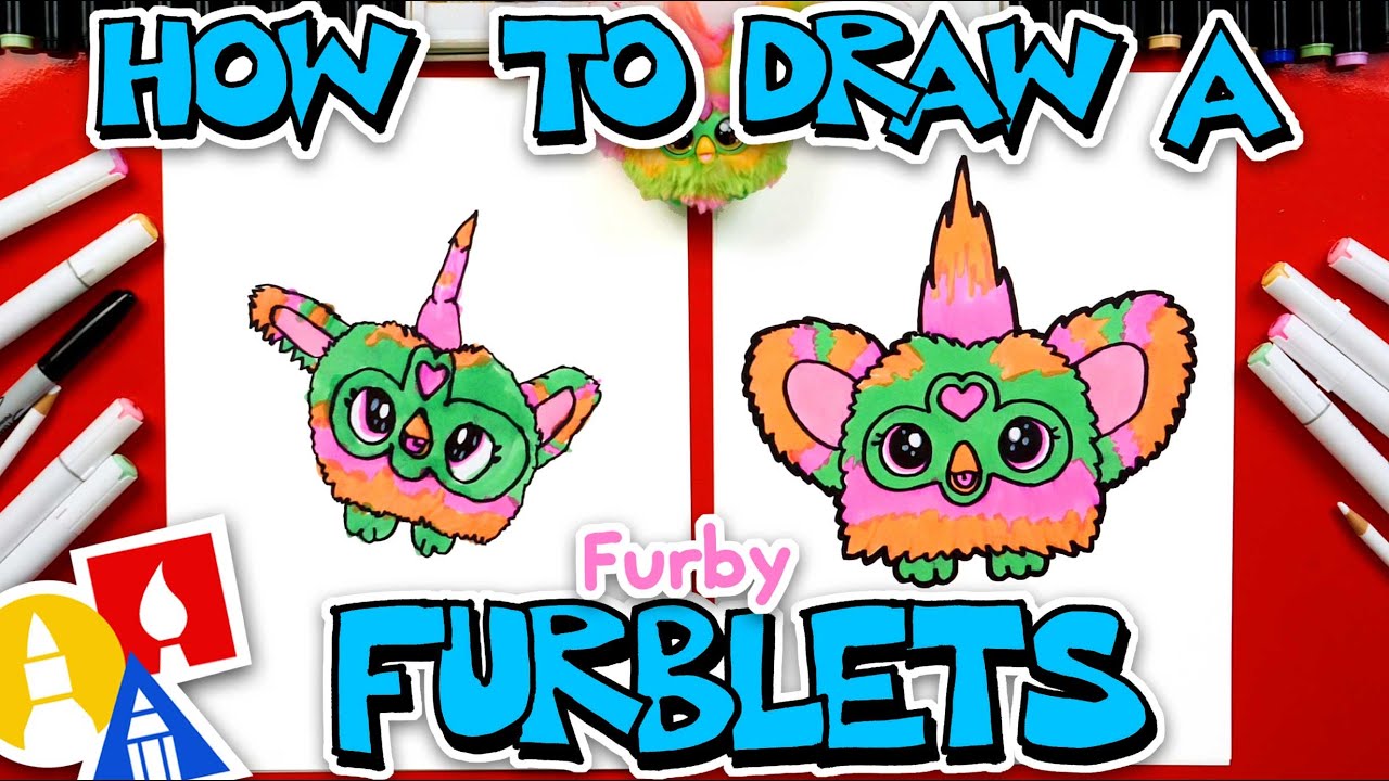 How To Draw A Furby Furblets