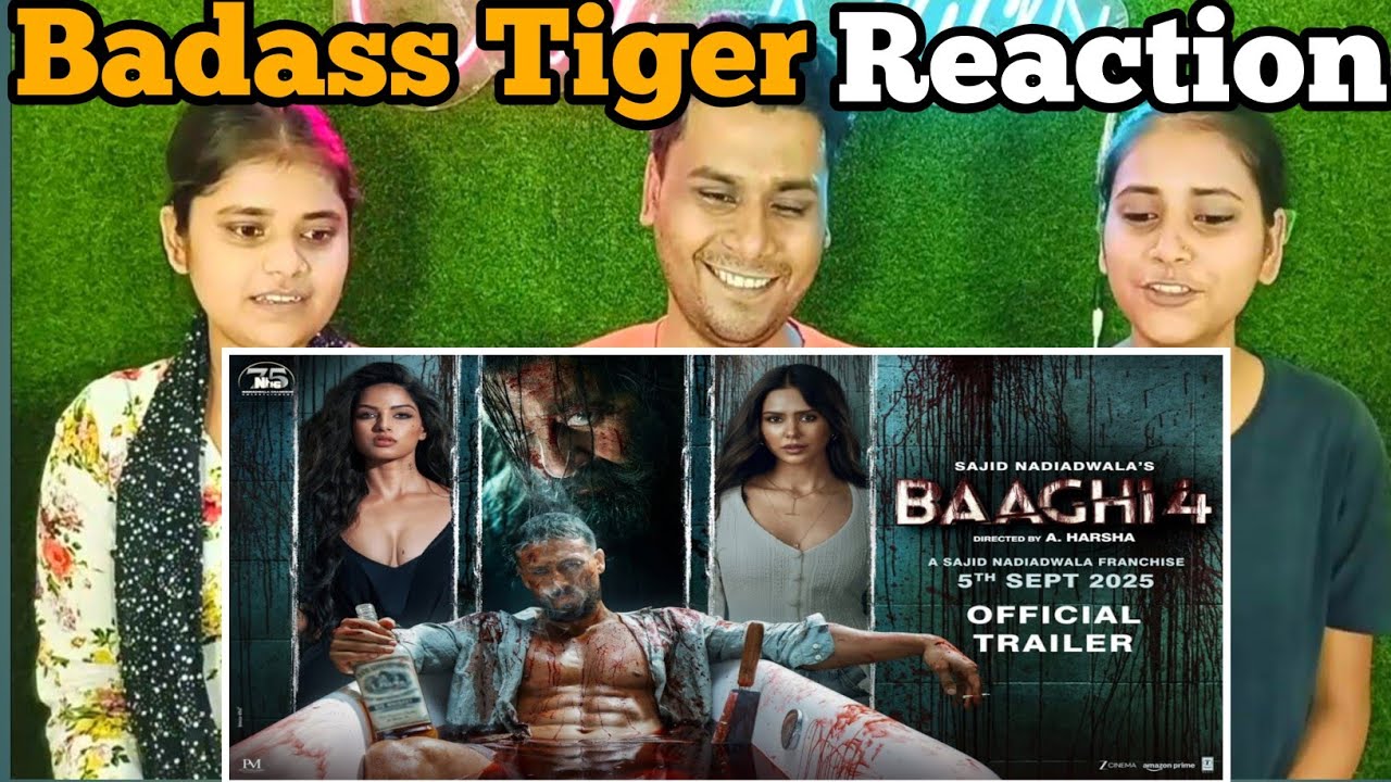 Baaghi 4 Trailer | Tiger, Sanjay, Harnaaz, Sonam | Sajid Nadiadwala | Baaghi 4 Trailer Reaction 