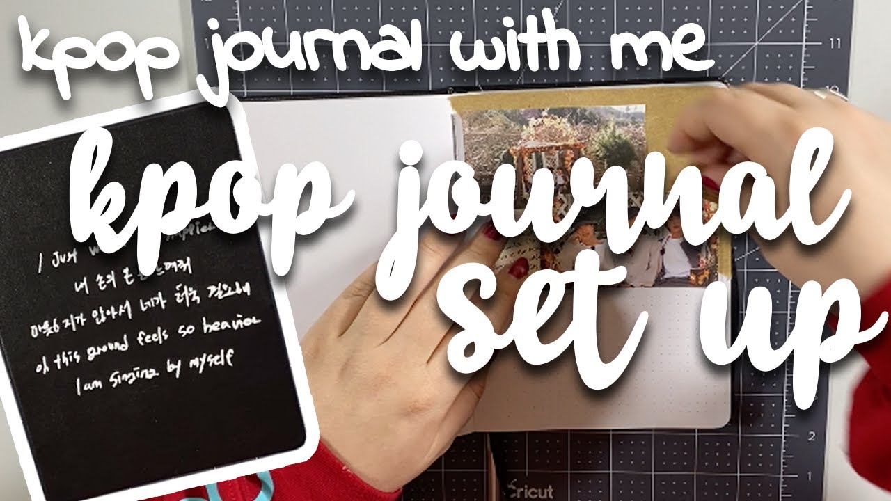 fourth kpop journal set up!