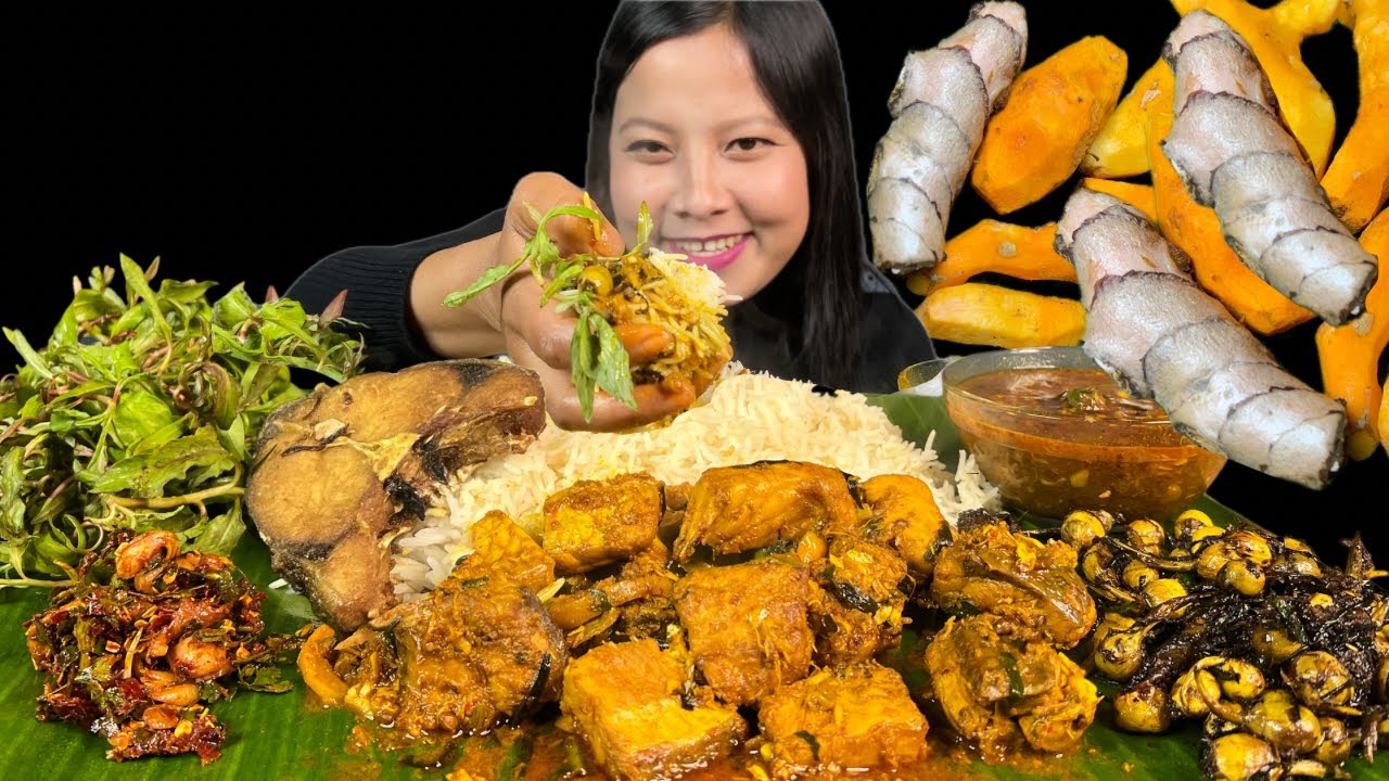 HOME COOK RAW TURMERIC WITH BIG FISH (BAO/BIG HEAD) CURRY 🥰 BEST FISH CURRY 🔥🔥🔥