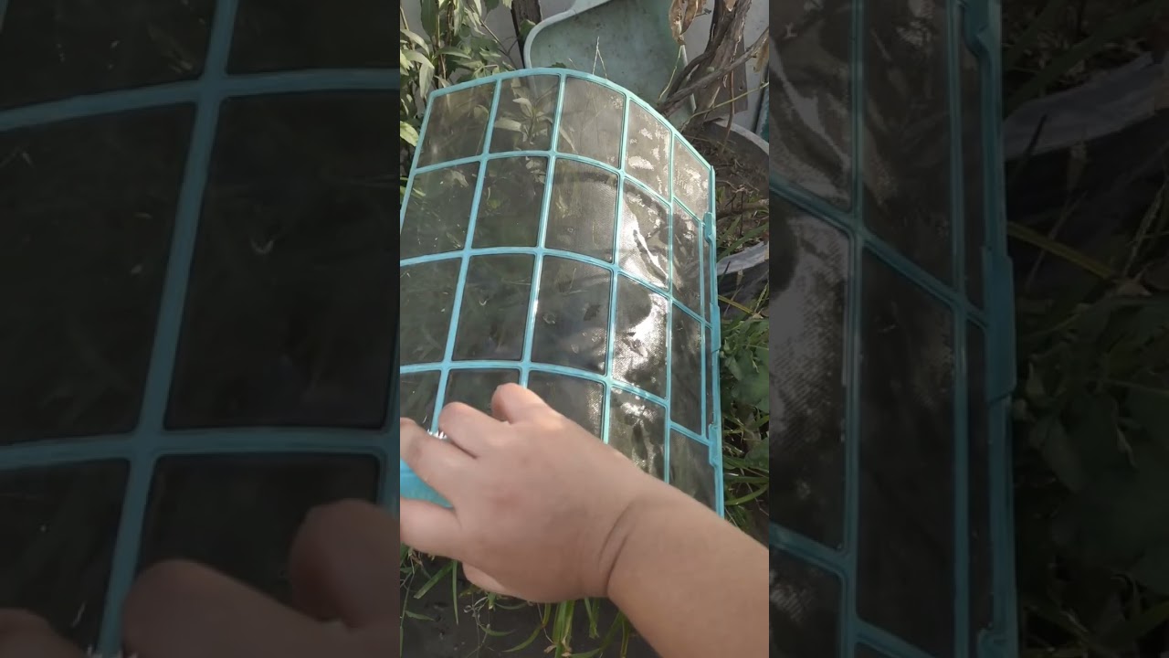 AC mesh filter cleaning/washing | EASIEST WAY |