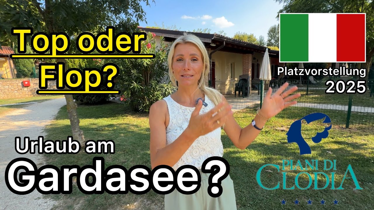 Piani di Clodia 🧐 Bester Campingplatz am Gardasee? Lazise | Italien 🇮🇹