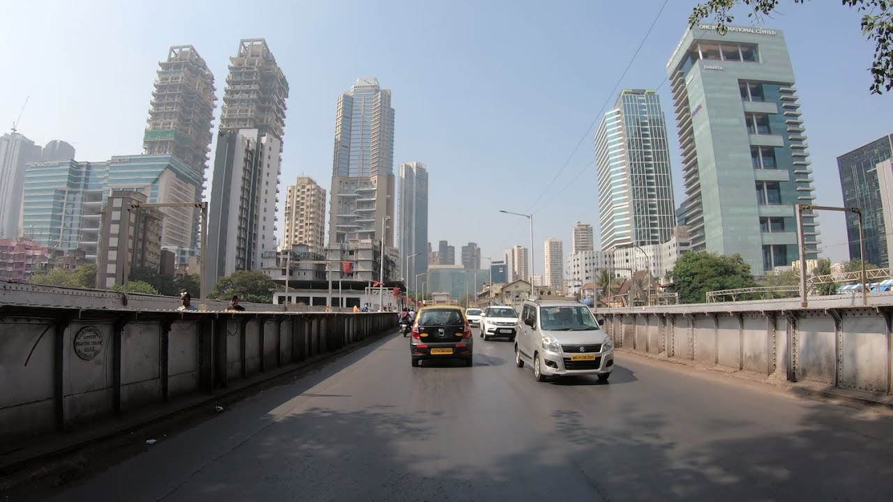 4K Drive across SoBo's Railway Crossings | Marine Lines to Prabhadevi | Mumbai, India