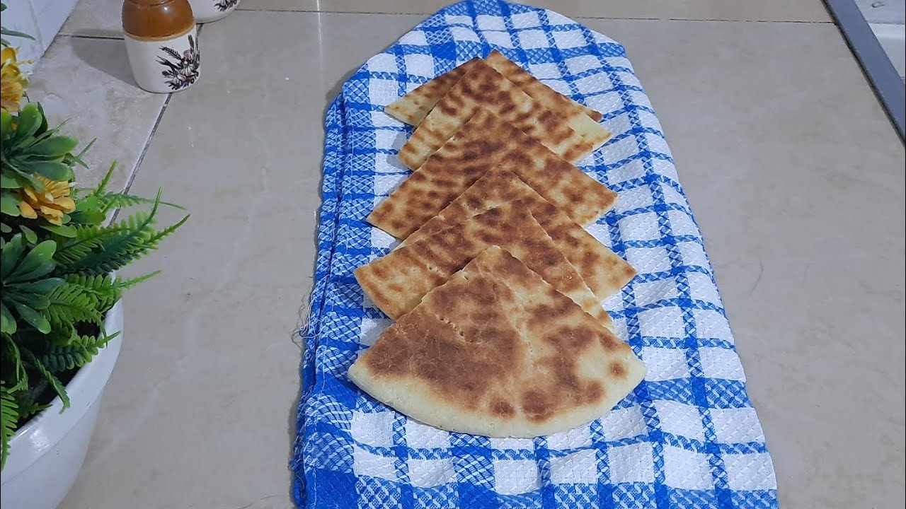 كسرة بدون غلوتين طرية ومشي يابسة 👌😋