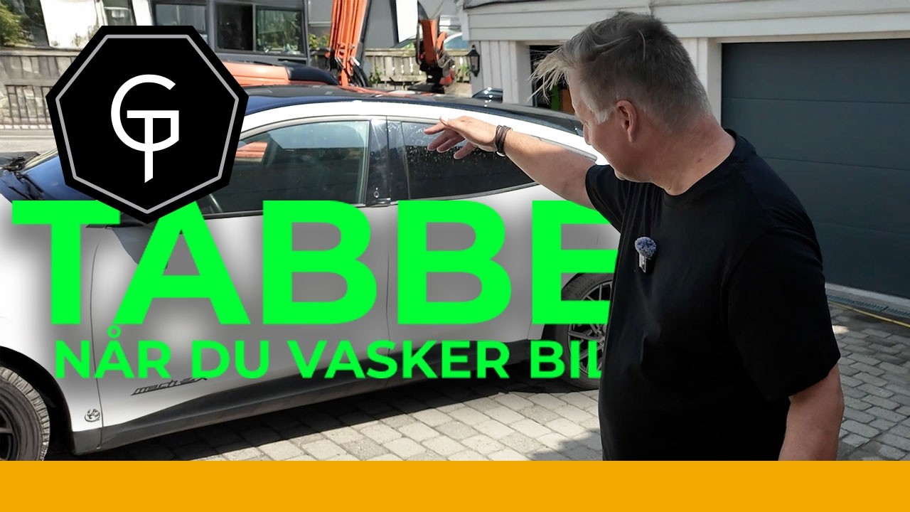Bilvaskens ABC 💦 Del 8: Unngå disse 10 tabbene når du vasker bilen 🚫🧼