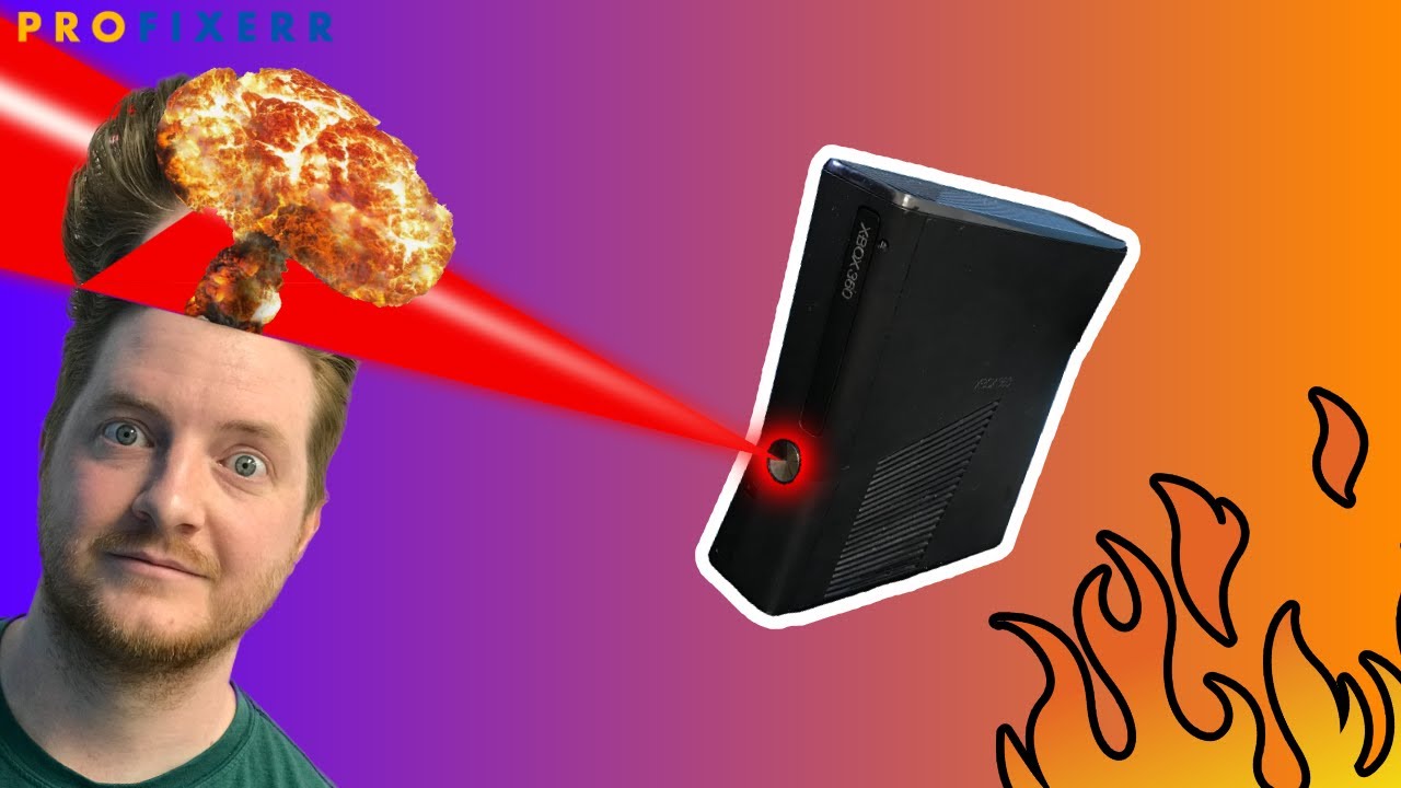 Xbox 360 Slim Red Ring of Death Fix Tutorial - Throwback