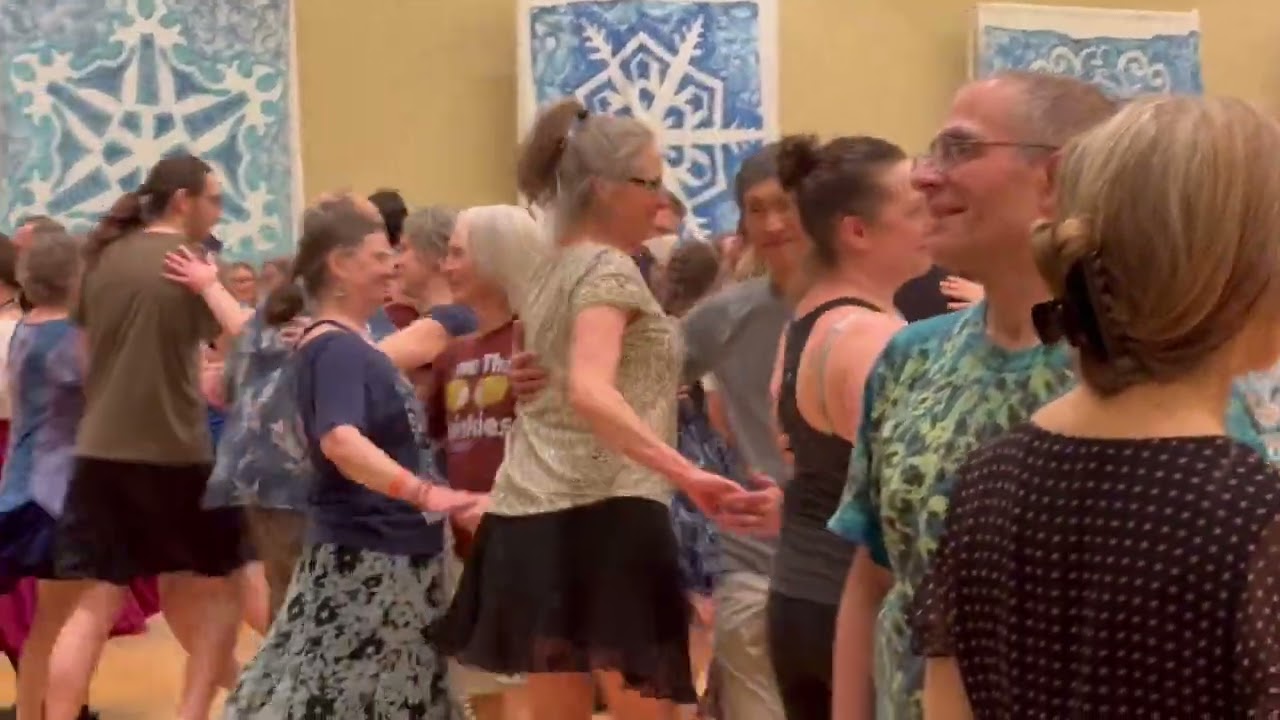 Flurry Festival 2024 Saturday Evening Contra with River Road playing, Lisa Greenleaf calling