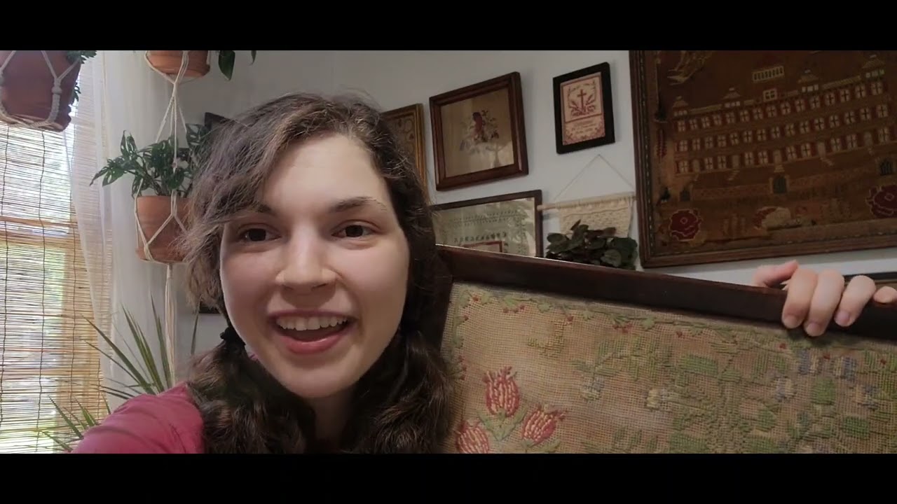 Flosstube extra: Antique sampler unboxing #1