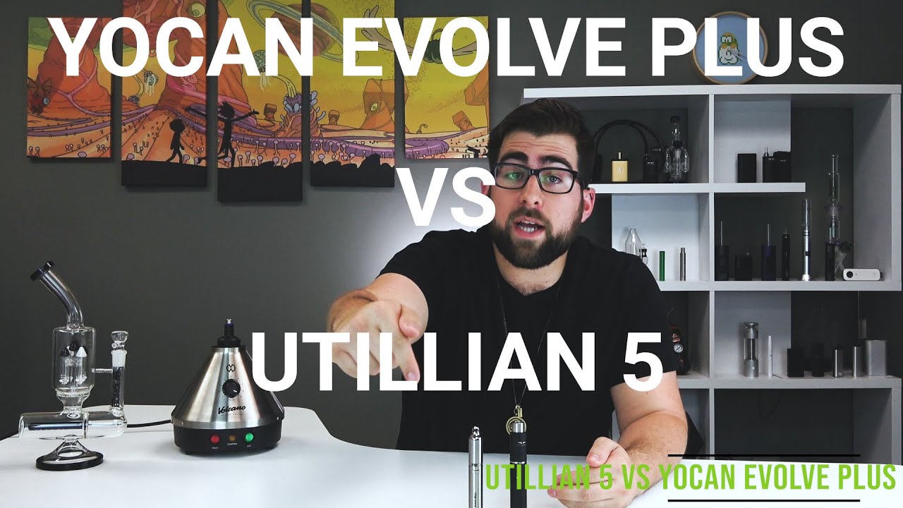 Utillian 5 vs Yocan Evolve Plus Wax Pen Comparison Review