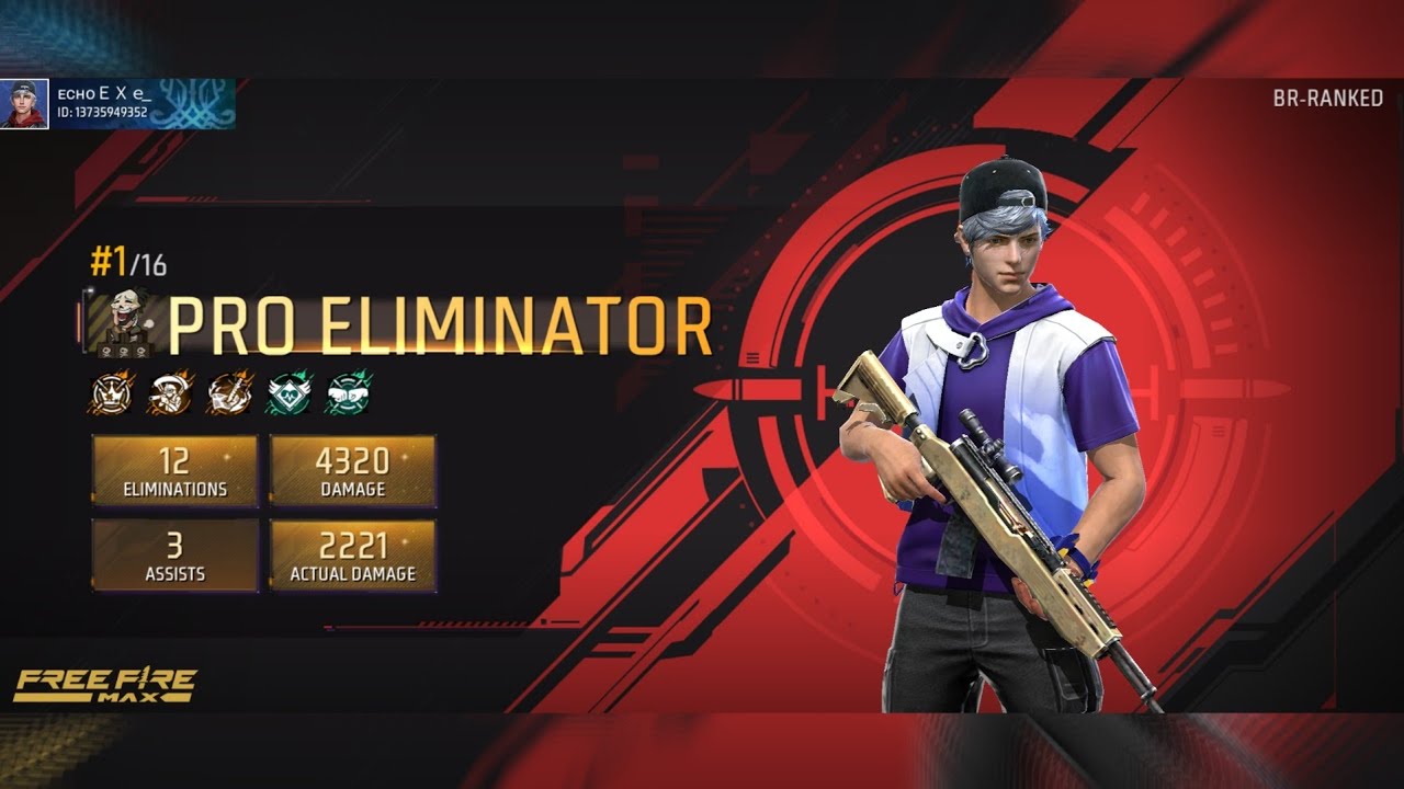 Free Fire MAX | BR Ranked Gameplay | #booyah #freefire 