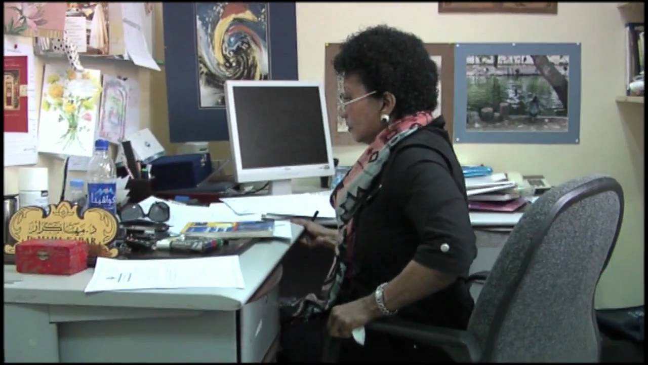 Dr.Kholoud Alnajjar at work