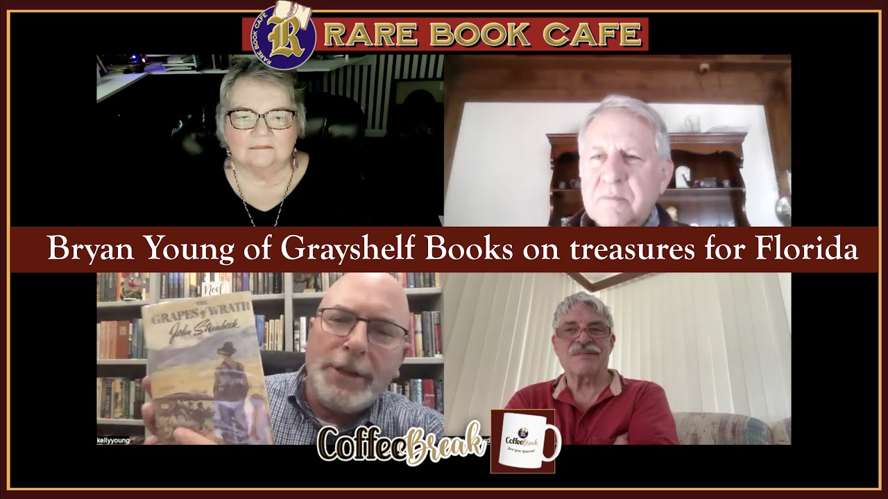 🔴 Rare Book Cafe COFFEE BREAK No. 82: Bryan Young, Grayshelf Books