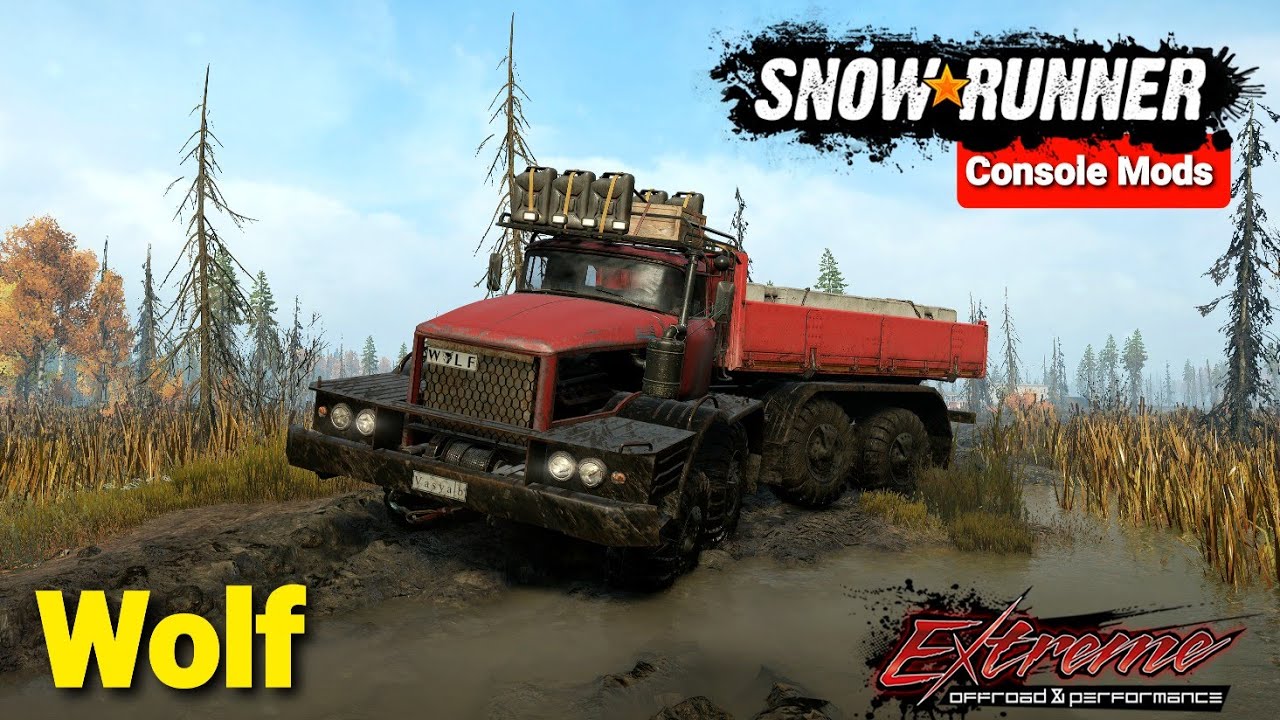 New Truck Wolf In SnowRunner Phase 5 Update