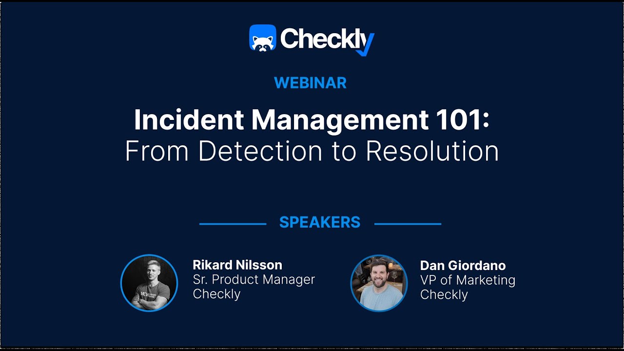 Incident Management 101