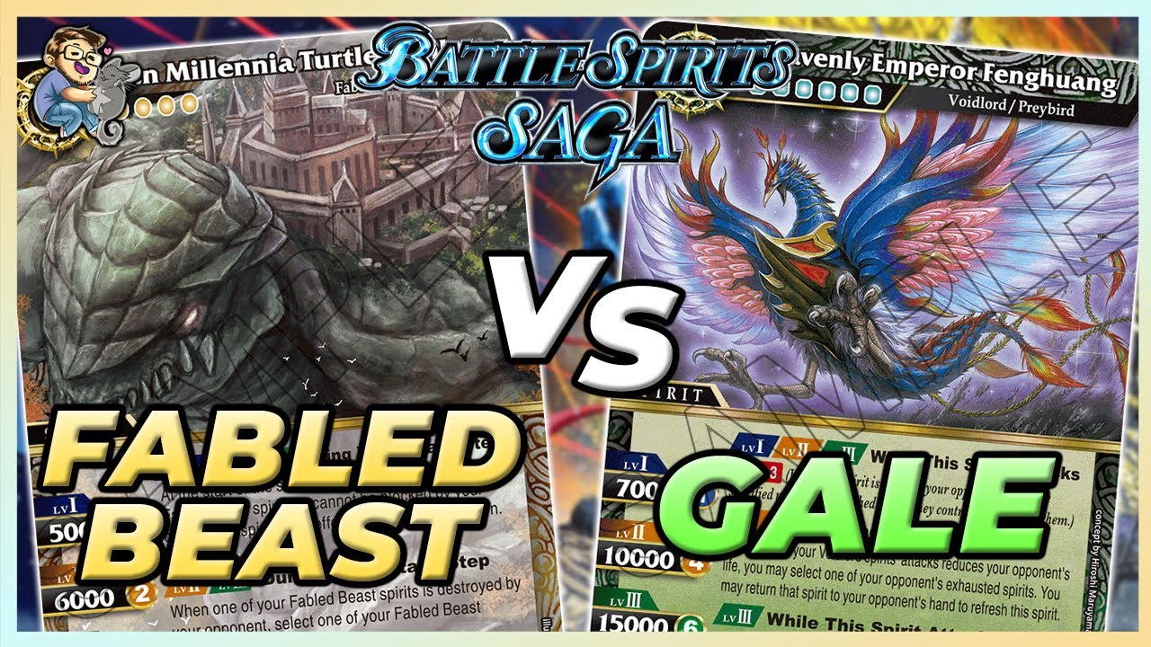 Battle Spirits Saga: Genbu Fabled Beast VS Heavenly Emperor Gale [BSS03 Meta]