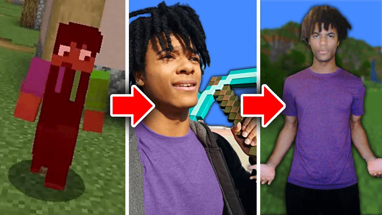Minecraft, But I Switch Realities When I Take Damage