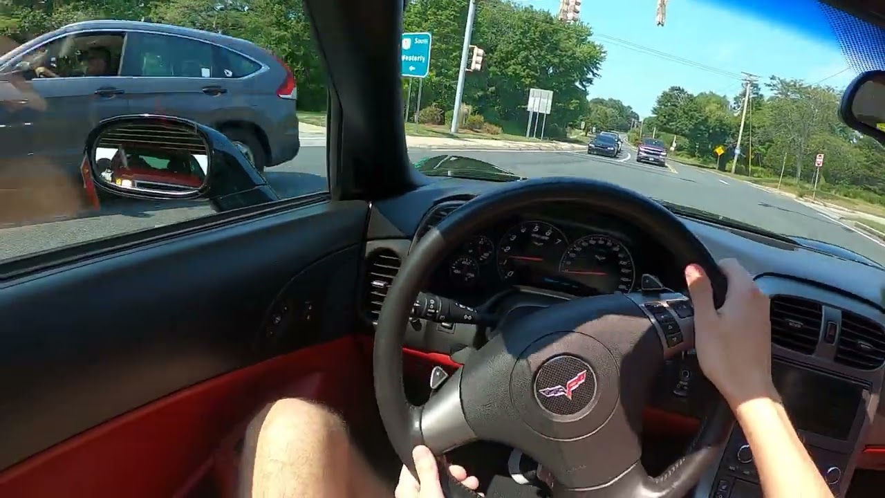 2007-2013 Chevrolet Corvette C6 Convertible Automatic POV ASMR Drive, 0-60 // Radial Reviews