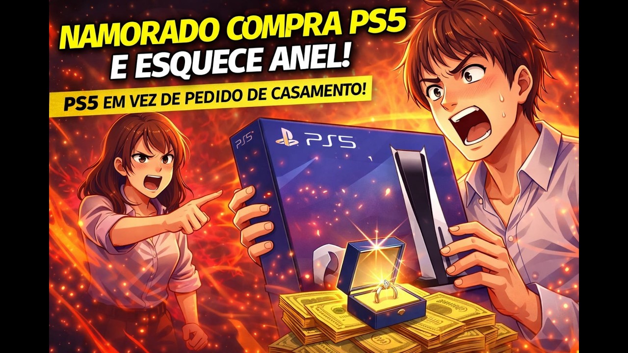 Meu namorado comprou PS5 com aumento de R 5 mil e esqueceu anel de noivado