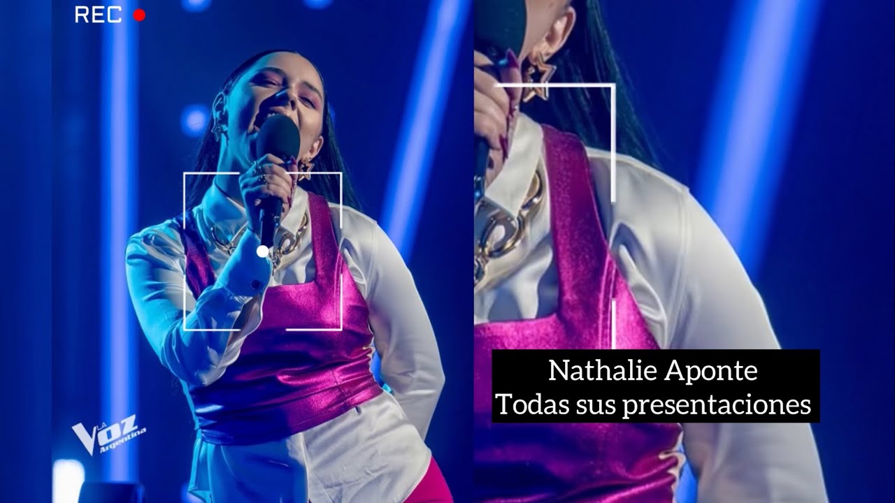 Nathalie Aponte | Todas sus presentaciones en La Voz Argentina 2025
