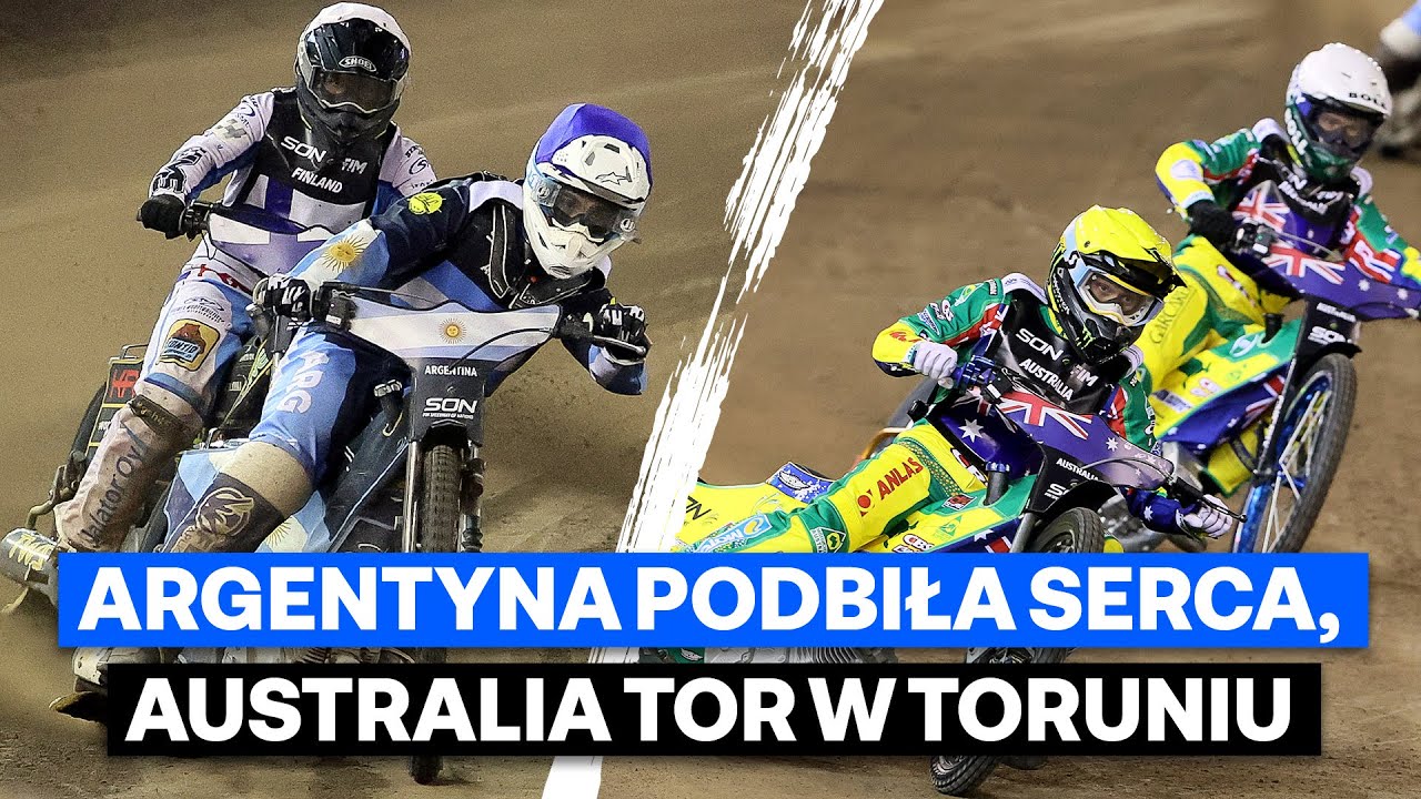 Debiut Argentyny, świetna jazda Australii | Skrót 2. półfinału Speedway Of Nations 2025