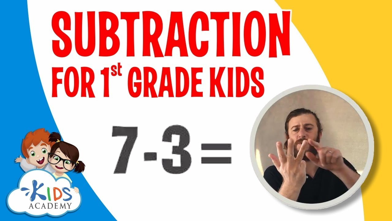Subtraction for 1st Grade Kids | Math | Kids Academy
