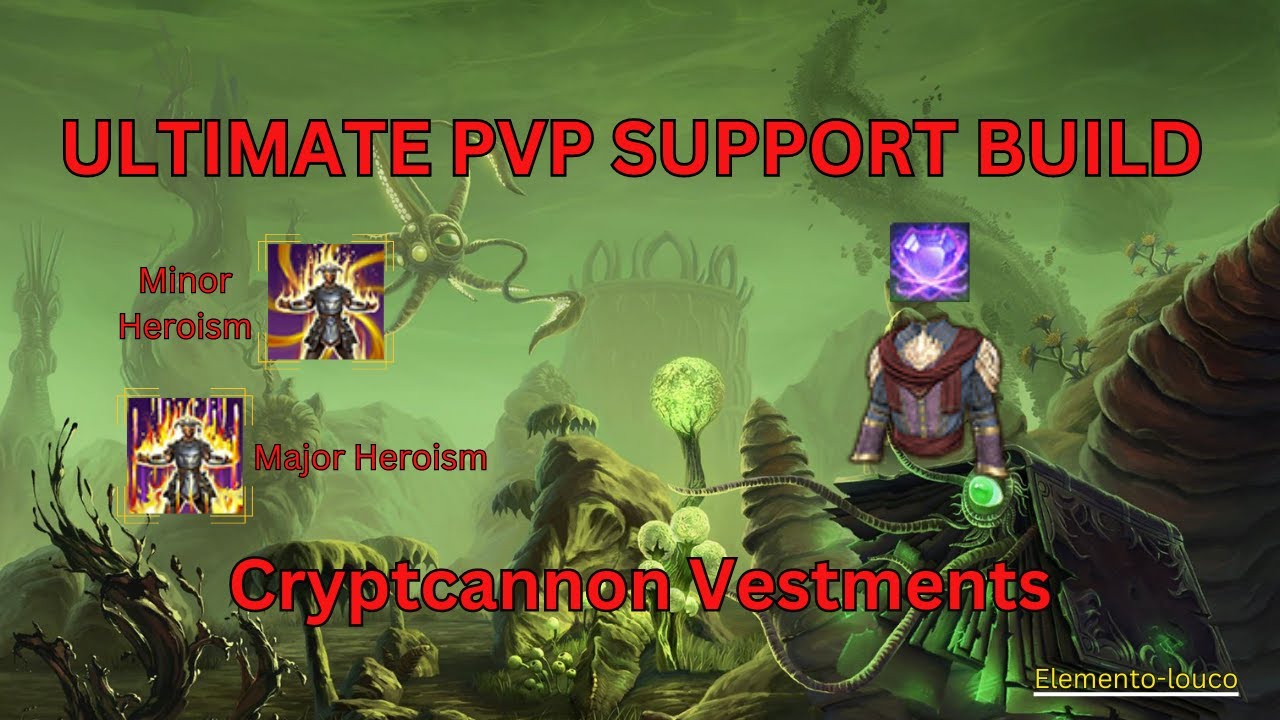 ESO PvP &brvbar; Infinite Ultimate Support Build &brvbar; Cryptcannon Vestments PvP Healer &brvbar; ♾️ 🙏