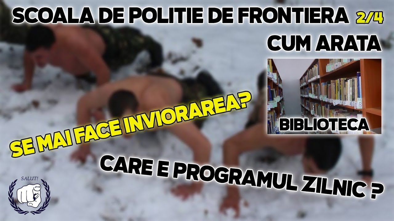 Se mai face ÎNVIORARE in școala de POLITIE DE FRONTIERA? *ce MATERII se studiază* Partea 2/4