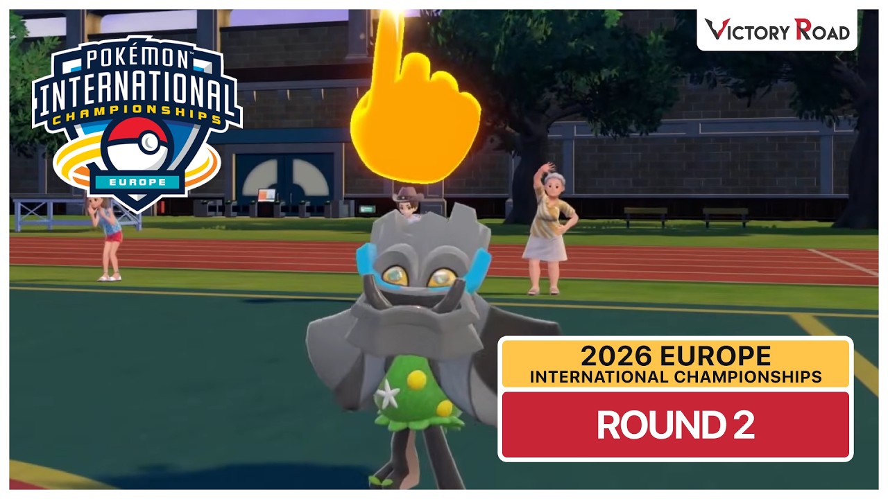 Эштон Кокс 🇺🇸 против Лоренцо Арсе 🇺🇸 - Швейцарская система, 2-й раунд - 2026 Pokémon VGC EUIC