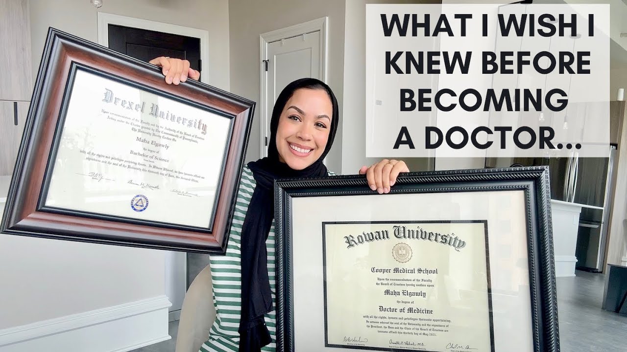 What I wish I knew before becoming a doctor...