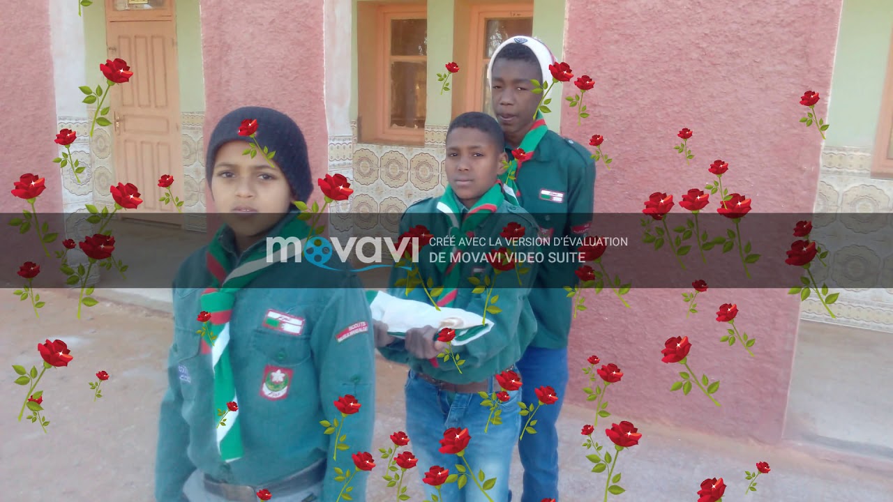 الكشافة الاسلامية الجزائرية   فوج الوئام تيمادنين رقان أدرار
