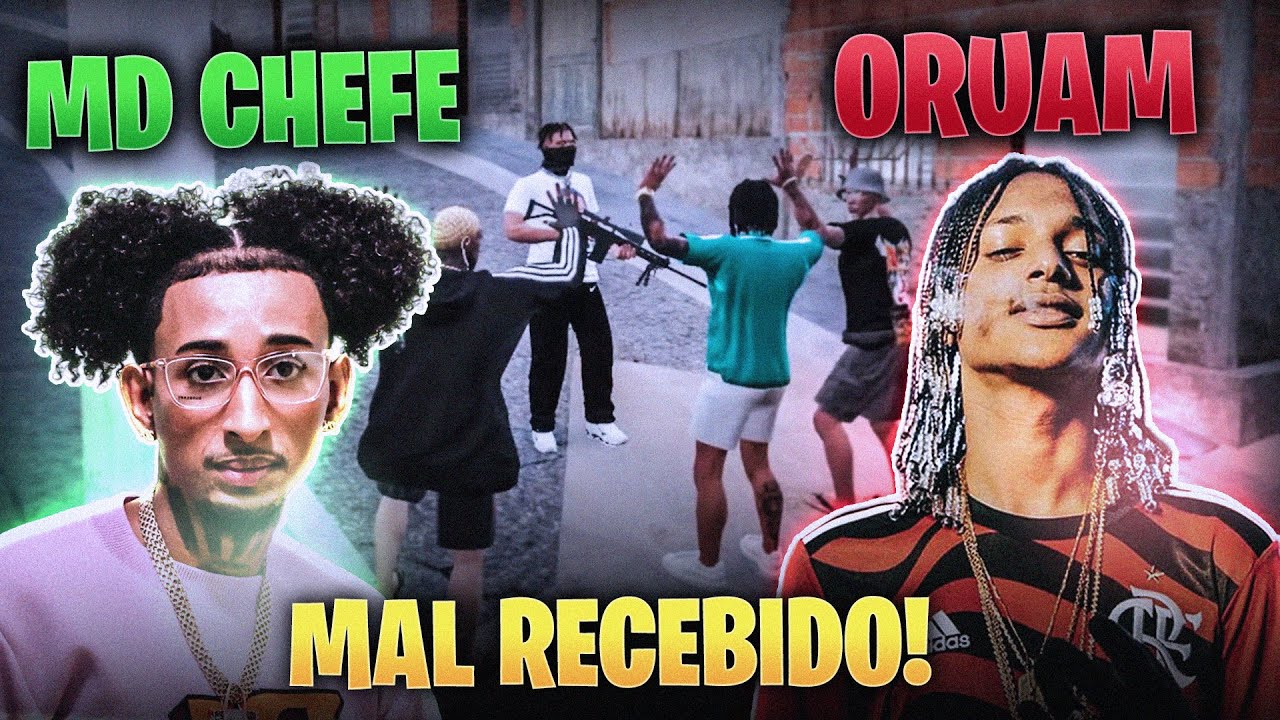 MD CHEFE FOI NA FAVELA DO ORUAM E DEU RUIM!😱🤬 - GTA RP
