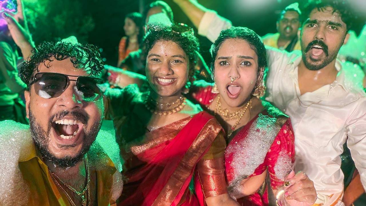 ഗംഗയുടെ പാണ്ടി നൈറ്റ് തകർത്തപ്പോൾ 🪩💃🏻🕺🏾